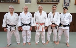 Obtention du 3ème Dan pour deux Judokas Nazairien