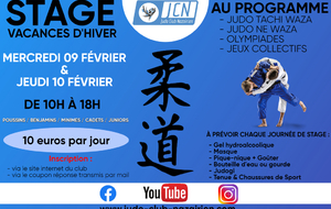 Stage des Vacances d'Hiver