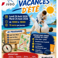 Stage des Vacances d'été 2026